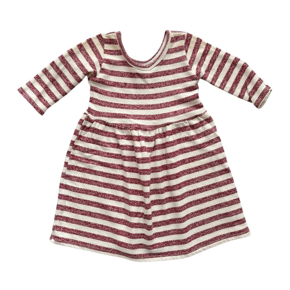 Vivie And Ash Striped Jersey Dress Size 4T
